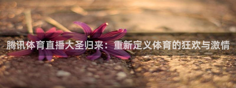 腾讯体育直播大圣归来：重新定义体育的狂欢与激情