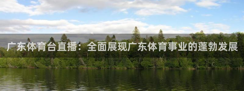 广东体育台直播：全面展现广东体育事业的蓬勃发展