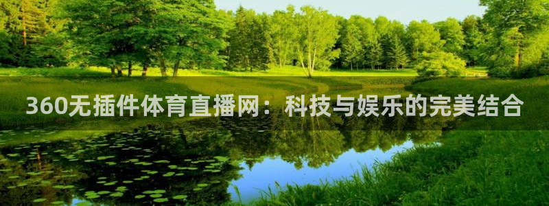 360无插件体育直播网：科技与娱乐的完美结合